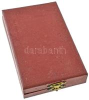 1985. "A Munka Érdemrend" bronz fokozata, zománcozott bronz kitüntetés mellszalagon, erede...