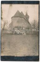 Marosszentimre, Santimbru, Emrichsdorf; református templom / Calvinist church. photo (vágott / cut)