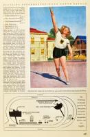 1932 Los Angelesi Olimpia cigaretta gyűjtőkép album kompletten, 142 oldal + kihajtható mellékletek. ...