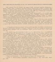 Karsai Elek: Brit diplomáciai iratok az 1921. évi húsvéti királypuccs történetéhez. Különlenyomat a ...