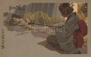 1899 Litho s: Hohenstein