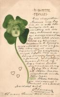 1899 A Quatre feuilles litho s: Raphael Kirchner