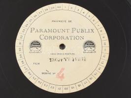 cca 1920 3 db különleges hanglemez, amely némafilmekhez készült a Paramount Publix forgalmazásában. ...