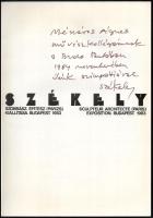 Székely szobrász, építész (Párizs) kiállítás, Budapest, 1983. Sculpteur, architecte (Paris) expositi...