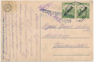 Székesfehérvár, Gyalogsági laktanya, katonák. Vasúti levelezőlapárusítás 257. (EK)