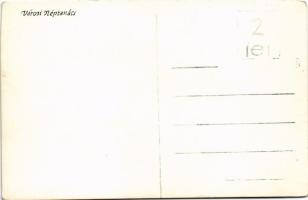 Naszód, Nasaud; Városi néptanács / town hall. photo (vágott / cut)