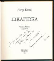 Szép Ernő: Irkafirka. Vadász Miklós rajzaival. Tandori Dezső bevezetőjével. Bp., 2010, Eri Kiadó. Ki...