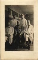 1916 Miskolc, a katolikus gimnázium orvosi kara, K.u.K. kórház. photo