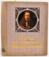 Reber, Franz von: Album der Alten Pinakothek zu München. 33 Farbendrucke mit begleitenden Texten und einer historischen Einleitung von - - . Leipzig, 1908, E. A. Seemann. Gazdag egészoldalas, színes képanyaggal illusztrálva. Német nyelven. Kiadói aranyozott, dombornyomott egészvászon-kötés, nagyrészt jó állapotban, a címlapon kisebb szakadással.