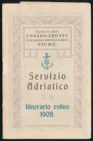 1908 A Magyar-Horvát Tengeri Gőzhajózási Részvénytársaság menetrendje, 11p