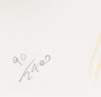 Andy Warhol (1928-1987): Superman. Ofszet litográfia, papír, jelzett a nyomaton. Kézzel sorszámozott...