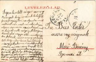 1907 Vezseny, Tiszavezseny; Kossuth és Fő utca, üzlet (Rb)