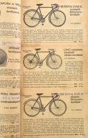 1941 Láng Jakab és Fia Bp. VIII. József körút 41. kerékpáralkatrészek szakkereskedése katalógus, jav...