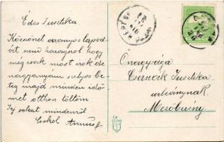 1914 Csorna, Közkórház főépülete, kórház