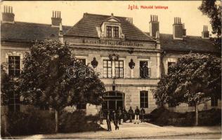 1913 Igló, Zipser Neudorf, Spisská Nová Ves; M. kir. Honvéd Gyalogsági laktanya. W.L. Bp. 2813. / military barracks (EK)