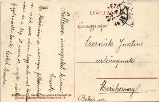 1911 Kolozsvár, Cluj; M. kir. Állami Tanítónőképző intézet. Sámuel S. Sándor kiadása / teachers trai...