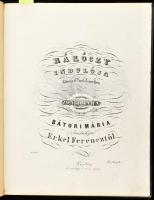 cca 1870-1890 "Magyar Népdalok" (3 db kotta egybekötve): Rákóczy indulója könnyű módszerben zongorára és Bátori Mária indulója Erkel Ferencztől; Kedvelt Népdalok énekhangra zongora kísérettel, gyűjti Tisza Aladár. 2-dik füzet; Székely népdalok énekhangra zongora kísérettel, átírta Káldy Gyula. Pest/Bp., Rózsavölgyi és Társa, 5+(1) p.; 12+(2) p.; 13 p. Korabeli aranyozott, dombornyomott egészvászon-kötésben, a gerincen kis sérüléssel.