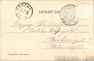 1907 Temesvár, Timisoara; Józsefvárosi zárda. Divald Károly 779. / Iosefin Biserica Notre Dame / chu...