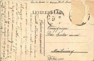 1912 Kolozsvár, Cluj; Szamosi vashíd. W.L. 13. / Somes bridge (Rb)