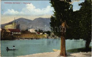 1913 Trebinje. Ahmet Catovic + "K. UND K. MILIT. POST TREBINJE" (Rb)