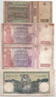 Románia 1945-1994. 200L-100.000L (10db) T:F,VG
Romania 1945-1994. 200 Lei - 100.000 Lei (10pcs) C:F...