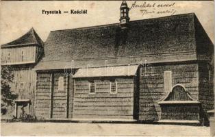 Frysztak, drewniany kosciól (Rozebrany w 1924 r) / wooden church (demolished in 1924) (Rb)