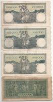 Románia 1941-1947. 500L-1.000.000L (10db) T:F-G
Romania 1945-1994. 500 Lei - 1.000.000 Lei (10db) C...