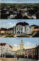 1913 Cieszyn, Teschen; Theater, Demelplatz / theatre, square (Rb)