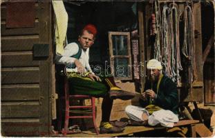 1915 Sarajevo, Mohamedanischer Kaufmannn. Verlag Simon Kattan 1908. / Muslim merchant (EK)