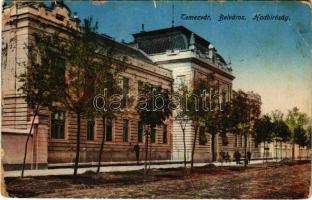 1916 Temesvár, Timisoara; Belváros, Hadbíróság / military court (EB)