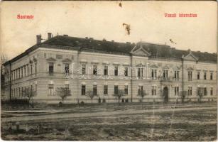 1911 Szatmárnémeti, Szatmár, Satu Mare; Vasúti internátus / boarding school of the Railways (fa)