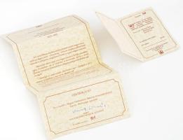 Demjén Imre (1937-): Honvéd huszár. Öntött ezüst (Ag.), márvány talapzaton, jelzett, díszdobozban,
...