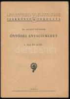 Dr. Hajtó Sándor: Öntödei anyagismeret I. Vas és acél. Élmunkások Műszaki Könyvtára. Bp., [1949], Né...