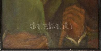 Bánffy Miklós, gróf (1873-1950): Székelyek, 1930-as évek. Olaj, vászon. jelezve jobbra lent. Fakeret...