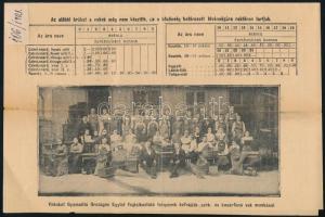 1903 Bp. IV. és VI., Vakok Kefe- és Kosárkészítmények árjegyzéke, 4p