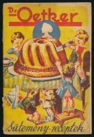 Dr. Oetker sütemény-receptek. Bp.,én., Révai, 31 p. Kiadói papírkötés, a füzet elvált a borítótól, foltos.