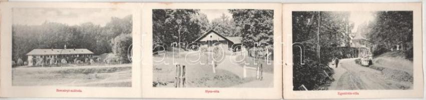 Szováta-fürdő, Baile Sovata; Kelemen Ádám kereskedő kiadása 1907. - nem képeslapos hátoldalú leporel...