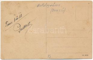 Boldogváros, Seligstadt, Selistat (Brassó, Brasov); Ev. Kirche, Gemeindehaus / Evangélikus templom, ...