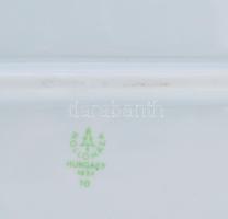 Hollóházi Hajnalka 35 darabos készlet, 6 db nagytányér, 6 db mélytányér, 6 db süteményes tányér, 8 d...