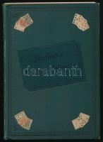 Illustrirtes Buch der Patiencen. 60 Patience-Spiele mit Abbildungen zur Veranschaulichung der Lage der Karten. Breslau, é.n., Kern's Verlag, 2 sztl. lev.+ 112 p. Negyedik kiadás. Német nyelven. Kiadói illusztrált, festett egészvászon-kötés, a borítón némi kopással, az első két lap kijár.