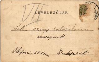 Mezőtúr, Református templom. Gettler Ignác kiadása (fl)