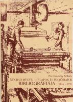 Praznovszky Mihály: Nógrád megyei hírlapok és folyóiratok bibliográfiája 1846-1978. Salgótarján, 1982., Balassi Bálint Megyei Könyvtár. Kiadói papírkötés. Megjelent 400 példányban.