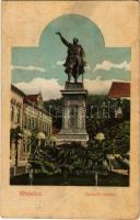 1912 Miskolc, Kossuth szobor. Balla Bertalan kiadása (EB)