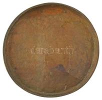 1986. "Pannonhalma 1986 - QUIN QUE SAE CULAQUA DRATURAE" egyoldalas, öntött bronz plakett ...