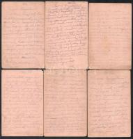 cca 1916-1918 Vegyes tábori postai levelezőlap tétel