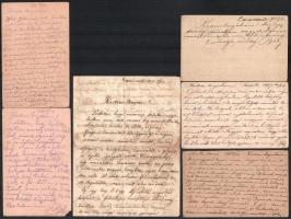 cca 1916-1918 Vegyes tábori postai levelezőlap tétel