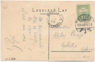 1909 Brassó, Kronstadt, Brasov; Angerplatz / Porond tér, Kiss Károly üzlete / Piata prundului / squa...