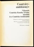 Csontváry-emlékkönyv. Válogatás Csontváry Kosztka Tivadar írásaiból és a Csontváry-irodalomból. Válo...