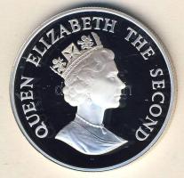 Falkland-szigetek 1987. 50p Ag "WWF-Király pingvin" T:PP Csak 25.000db! Tanúsítvánnyal!