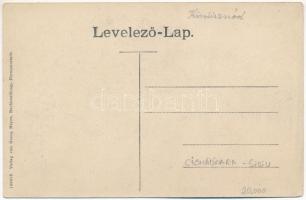 Kisdisznód, Michelsberg, Cisnadioara; Gemeindewirtshaus, Aufgang zur Burg / Városi vendéglő, feljára...